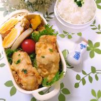 とり天 弁当 ·͜·♡